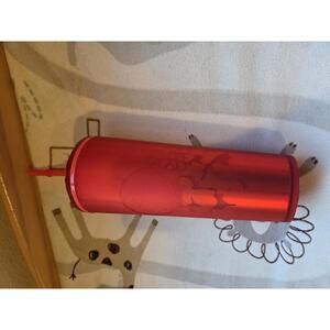Starbucks Red valentines Tumbler with Straw- venti dome lid